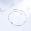 Bracelet femme 925 argent sterling croix zirconium fête des Voir les images du produit 4