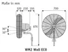 Wentylator ścienny WM2 Wall Eco Podgląd zdjęcia produktu 4