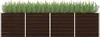 A raised garden bed filled with green plants. Produktbild-Vorschau
