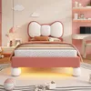 A child's bedroom with a pink bed. Produktbild-Vorschau