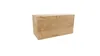 A wooden cabinet on a white background. Produktbild-Vorschau