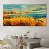 Coloray Bild aus Leinwand 140x70 Leinwand Dekoration - Feld Produktbild-Vorschau 3