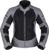 Modeka Veo Air Damen Motorrad Textiljacke, schwarz/grau, 38 Produktbild-Vorschau 1