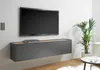 TV-Lowboard TV-Unterteil hängend "Center" in grau matt und Produktbild-Vorschau 6