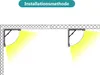 Bettizia 10x1m LED Aluminium Profil LED Leiste LED Alu Produktbild-Vorschau 3