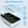FORSMANO Ciabatta elettrica a 3 prese con 6 USB, spina Anteprima dell’immagine prodotto 3