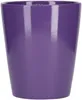 A plain studio shot of a violet ceramic plant pot. Produktbild-Vorschau
