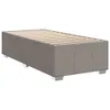 Boxspringbett mit Matratze Taupe 100x200 cm Stoff, Produktbild-Vorschau 8