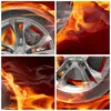 Bilder auf glas - Einteilig - Rad Flammen Felge - 70x100cm Produktbild-Vorschau 8