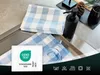 5er Set Geschirrtücher 50x70 cm, Halbleinen hellblau Produktbild-Vorschau 5