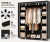 Stoffschrank (XXL)| Faltbarer kleiderschrank mit Produktbild-Vorschau 5