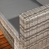 Meble ogrodowe Mucola Polirattanowy fotel wypoczynkowy Sofa Podgląd zdjęcia produktu 7