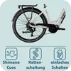 Tretwerk Amber E Bike Donna Bicicletta elettrica da 28 Anteprima dell’immagine prodotto 6