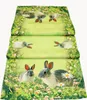 Tischband Polyester Hasen 40x140cm Produktbild-Vorschau 1