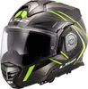 LS2 FF901 Advant X Carbon Future II Klapphelm, neon-gelb, Náhľad obrázku produktu 2