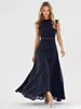 APART maxi-jurk met geborduurde kantdetails en een Productafbeelding-voorbeeld 4