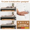 DEWINNER Einzelmatratze, 120x200 cm, 27 cm Höhe, Feder- und Produktbild-Vorschau 6