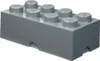 LEGO Storage Brick 8 (dunkelgrau) Produktbild-Vorschau 5