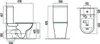 Combinazione WC senza bordo SAT Infinitio con sedile WC Anteprima dell’immagine prodotto 14