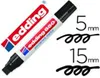 A marker pen with its branding and examples of its line width. Produktbild-Vorschau