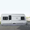 větrná tyč s úložnými prostory 580 cm polyester šedá Náhled obrázku produktu 7