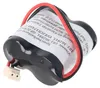 A close-up view of a battery pack with wires and a connector. Podgląd zdjęcia produktu