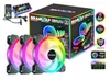 BRAINZAP 3x 120mm LED A-RGB Case Fan SET Gehäuse Lüfter Produktbild-Vorschau 1