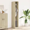 vidaXL Šatní skříň Sonoma dub 30x50x200 cm materiál na bázi Náhled obrázku produktu 1