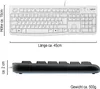 Logitech K120 for Business, Volle Größe (100%), Produktbild-Vorschau 7