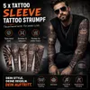 Manches tatouées Manches tatouées en nylon – 5X manches Voir les images du produit 8