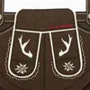 BONDI Baby Body Lederhose "Gipfelkraxler" 905090 | Weiß Produktbild-Vorschau 3