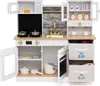 Cucina per bambini COSTWAY, cucina da gioco con fornello, Anteprima dell’immagine prodotto 9