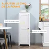 HOMCOM Armoire de Rangement buffet cuisine meuble de Voir les images du produit 6