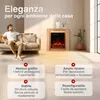 KAMINIO Camino elettrico MATTI - Camino elettrico da terra Anteprima dell’immagine prodotto 2