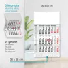 Timr 3-Monatskalender 2027 Jahresübersicht - 53cm - Motiv Produktbild-Vorschau 3