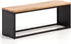 FineBuy Masivní dřevěná lavice 120 cm Akácie - Lavice do Náhled obrázku produktu 6
