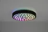 Dimmbare LED Deckenleuchte CHIZU Schwarz Ø40cm Produktbild-Vorschau 11