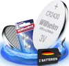 2 x Wilhelm CR2430 Blister Lithium Knopfzellen Produktbild-Vorschau 1