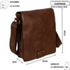 Umhängetasche Flugbegleiter Schultertasche Messenger Damen Produktbild-Vorschau 2