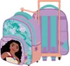 Arditex Moana 24x36x12 Cm 11l Rucksack Mit Rollen Blau  Produktbild-Vorschau 5