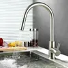 Edelstahl Küchenarmatur Ausziehbar Wasserhahn mit Brause Produktbild-Vorschau 10