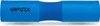 A blue barbell pad with a textured middle section and the brand logo on the left side, shown against a white background. Náhled obrázku produktu