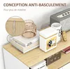 HOMCOM Meuble de rangement, buffet cuisine, avec étagère Voir les images du produit 6