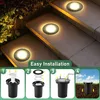 Ikodm 8x 3W Bodenleuchte Schwenkbar IP65 Außen LED Produktbild-Vorschau 7