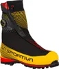 Bergschuh "G5 Evo" von La Sportiva in Gelb und Schwarz mit rot-gelber Sohle; geeignet für Damen. Voir les images du produit