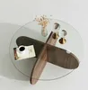 Skye Decor, Bubble - Walnut, tavolini, noce, vetro, 75 x 35 Anteprima dell’immagine prodotto 5
