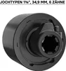 Zapfwellen Freilaufkupplung 220mm, 1 3/8" AG u. IG Produktbild-Vorschau 3