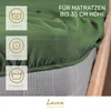 Lavea® Spannbettlaken 200x220 cm, Mikrofaser Spannbetttuch Produktbild-Vorschau 3