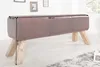 Design Sitzbank TURNBOCK mit Echtleder Bezug 120 cm Kult Produktbild-Vorschau 10