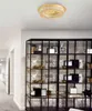 Nova Luce ZEFFARI LED Deckenleuchte Blattgold 40W Produktbild-Vorschau 1